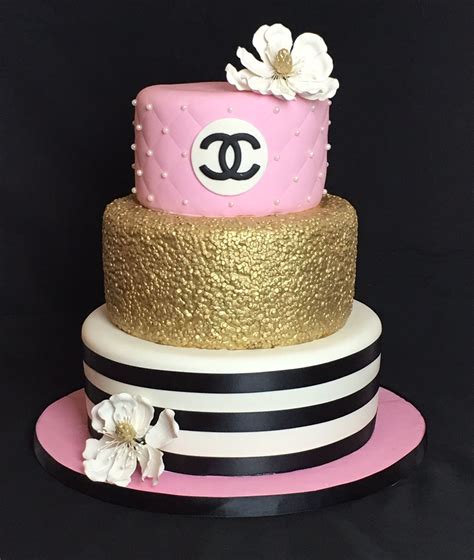 chanel cakes in pink|easy Chanel cake recipes.